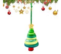 Générique Kit DIY Décorations de Noël Boutons | Arbre de Noël Boutons Empilés Ornements | Fournitures Fêtes Saisonnières Festives | Activité Manuelle Mère Femmes Amis Passionnés