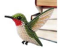 Générique Kit DIY Oiseau en Perles,Set Art Perlage Oiseau Mignon Fait Main,Kit Animaux En Perles | Pour Adultes Débutants Décoration Maison Breloques Sac À Dos Cadeaux De Fête