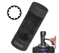 Générique Kit Douilles Amortisseur | Dévisseur D'Amortisseur | Extracteur d'Écrou de Jambe,Pour Voiture Camion SUV Berline Camping-Car Mécanique Maison Garage Atelier Extérieur