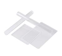 Générique Kit D'outils pour Pâte Polymère Rouleaux et Plaques Anti-rayures 4 Pièces en Acrylique pour Modelage et Création Artisanale