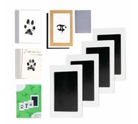Générique Kit Empreinte Chien avec Cadres sans Encre Souvenir | Kit Empreinte Patte Chat pour Amoureux des Animaux Femmes et Hommes Maman et Parent Clinique Maison Loisir Créatif