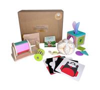 Générique Kit Éveil Bébé 3-6 Mois - Koala Éveillé - Jouets Montessori & Bilingues - Kit Sensoriel Noir & Blanc - Développement Motricité & Langage - Idée Cadeau Naissance - Noor & Koala