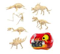 Générique Kit Fouille Fossiles Dinosaure - Kit Scientifique Éducatif de Squelette - d'Excavation d'Ossements Fossiles | pour garçons et Filles école Espace Jeux Anniversaire idée