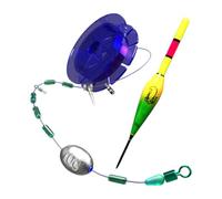 Générique Kit Ligne Pêche,Kit Coulissant Portable Pré-Monté avec Flotteur Changeant De Couleur - Ensemble De Lignes À Flotteur Coulissant Prêt À l'emploi | pour Lac, Étang, Mer, Bateau, Extérieur,