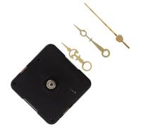 Générique Kit Mécanisme Horloge Murale Mouvement Silencieux, Aiguilles Courtes et Accessoires pour Horloges DIY, Adapté la Réparation de Pendules