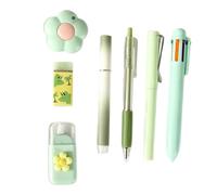 Générique Kit Papeterie Pour Filles Avec Gomme, Ruban Correcteur Et Cutter