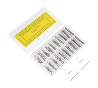 Générique Kit Réparation Fournitures Épingle de Montre Goupille de Maillon de Bracelet, Acier, Outil Changement, Confortable Prise, 1 Boîte