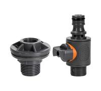 Générique Kit Robinet de réservoir d'eau Robinet Anti-Fuite Tonneau Pluie