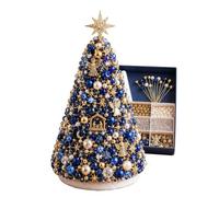 Générique Kit sapin de Noël avec perles Kit créatif DIY mignon débutant en | Cadeaux de fête amusants en perles Pour ados, adultes, maison et bureau, étagère, rebord de fenêtre, chambre, cours