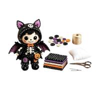 Générique Kit Set Quilting Créatif Squelette Halloween