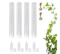 Générique Kit Tuteur en Mousse - Poteau Empilable De 64 Cm | Tiges de Support à Design en Maille pour,pour Orchidée Tomate Jardin Balcon Intérieur et Extérieur Pots