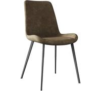 Générique Kitchen Dining Chairs,Design Home Use Counter Chair Leisure Backrest Nail Art Make up Negotiate Meeting(Brown)