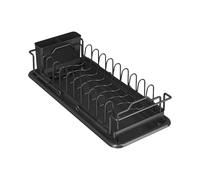 Générique Kitchen Drying Rack, Expandable Dish Rack Organizer, Adjustable Non-Slip Drainer Tray, Multi-Zone Layout for Apartment, Farmhouse, Countertop, Pot Pan, Baby Bottle Storage