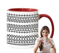 Générique Kitchen Novelty Mugs - Microwave Safe Ceramic Mug ¦ Drinking Mug for Beverage, Drinking Cup, Hot Chocolate Mugs with Safe Heat Design, Decorative Cup for Daily Use, Home Office Hotel