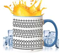 Générique Kitchen Novelty Mugs - Microwave Safe Ceramic Mug | Drinking Mug for Beverage, Drinking Cup, Hot Chocolate Mugs with Safe Heat Design, Decorative Cup for Daily Use, Home Office Hotel