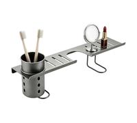 Générique Kitchen Over The Sink Shelf Carbon Steel Drainage Organizer Rack