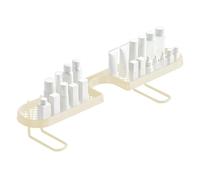 Générique Kitchen Sink Faucet Organizer - U Shape Storage Rack | Bathroom | for Countertop Shower Apartment Dormitory Rental Home Utility Sponge Soap Brush Holder Dish Cloth