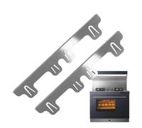 Générique Kitchen Stove Gap Cover, Stove Side Guard, Heat Resistant Stove Cover, Stainless Steel Gap Filler, Counter Gap Filler, Stove Counter Guard, Stove Top Filler, Oven Side Gap Protector