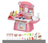 Générique Kitchen Toys for Kids, Pretend Play Kitchen, Cooking Toy Set, 13.58x11.81x6.5 inches 24 Piece Educational Kit, Preschool Learning Activities, Birthday, Christmas Party, Home Playtime