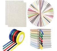 Générique Kits De Accessoires Réparation Craft Ruban Satiné Marque-Page