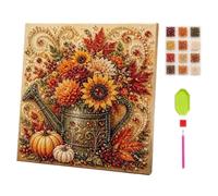 Générique Kits De Perles Peinture Automnale Fleur De Décorative De Récolte