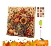 Générique Kits De Perles Peinture Automnale Fleur De Décorative De Récolte
