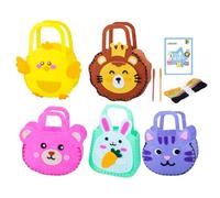 Générique Kits De Sacs À Coudre Pour,Set de Bricolage Éducatif DIY | Trousse à Coudre et à Personnaliser | Pour Débutants Amateurs de DIY Loisirs Créatifs Anniversaire Projet Scolaire Fête Camp d'Été