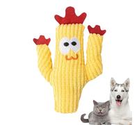 Générique Kitten Chew Toys - Catnip Interactive Toy | Pslush Realistic Cactuss Soothing Stuffed Doll for Calsming Exercise Mental Stimulation, 7.09x3.54x0.79 inches
