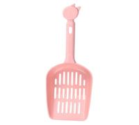 Générique Kitten Litter Shovel, Feces Strainer, Pet Waste Scooper | Hollow Slotted Cleaning Utensil | Thickened Durable Pet Toilet Accessory, Ergonomic Feline Excrement Removal Equipment
