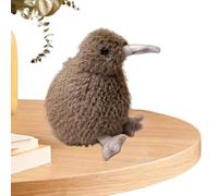 Générique Kiwi Bird - Little Kiwi Bird Plush Toy | en Peluche Kiwi À Fourrure en Peluche | en Peluche Mignonne pour Les Pâques De Thanksgiving Nouvel an | Doux Moelleux comme Un Vrai Jouet Étreint