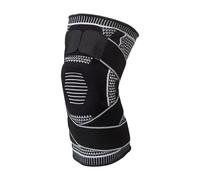Générique Knee Support Genouillère Sport,Genouillère avec Stabilisateurs Latéraux,Réglable de Grande Taille Rotulienne et Ligamentaire,Arthrose Genou,pour Douleur Genou Déchirure Ménisque (S)