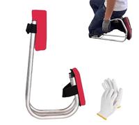 Générique Kneeling Device for Brick Layers, Kneeling Device for Gardening, Wearable and Portable Design, Comfort Wearable Knee Seat with Thickened Sponge for Gardening, Bricklaying & Farm Work (Red)