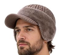 Générique Knit Hat with Brim - Breathable Knitted Soft Outdoor Supplies - Women Head Beanies | for Outdoor Party Autumn Daily Indoor Thanksgiving Holiday Birthday Offices Home Vacation