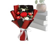 Générique Knitted, Crochet Floral Bundle, Textile Petal Design, Handcrafted Craft, Romantic Wedding Accessory, Graduation Party Supply, Valentine Easter Multi Color