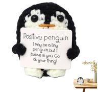 Générique Knitted,Crochet with Positive Card - Collectible, Crochet, Cute Mini for Mother's Day & Home Decor