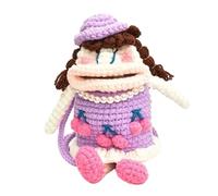 Générique Knitted Sausage Mouth, Cell Phone Purse, Cartoon Shoulder Bag, Funny and Cute Phone Pouch for Women and Girls, Ideal for Shopping, Dating, Travel, Birthday Present, Holiday Fun Party Favors