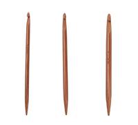 Générique Knitting Hooks - Crochet Needle Set | Aluminum Ergonomic Handle with Smooth Tip Finish, Multi Size Tool Kit, Hand Sewing Accessories for Weaving Scarf Hat DIY Making