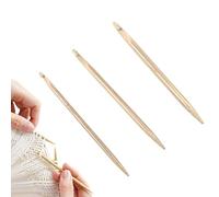 Générique Knitting Hooks - Crochet Needle Set | Aluminum Ergonomic Handle with Smooth Tip Finish, Multi Size Tool Kit, Hand Sewing Accessories for Weaving Scarf Hat DIY Making