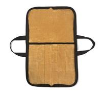 Générique Knives Bag for Chefs, Kitchen Cutter Organizer, Waxed Canvas Storage Roll, Durable Shear Protector Sleeve, Compact Culinary Pouch, Ideal to Camping, Picnic, Travel Cooking