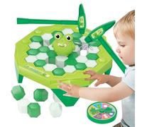 Générique Knocking The iceicePounding Frog Save Knock iceBlock Toy Board Game for Use | Durable ABS Design System, Interactive Hammer Play Structure Feature, Reaction and Coordination Training Functi