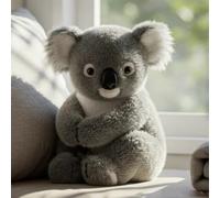 Générique Koala Plush Toy - Stuffed Animal, Emotional Healing on Demand, Ultra-Soft Koalas Stuffed Animal Toy Cozy Comfort, Hug a Lumps, for Newborns 0+ Months Baby Adult and Relaxation,