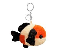 Générique Koi Fish Plush Keychain, Cute Plušh Koi Fisħ Charm Ƒor Bags, Good Luck Ğiƒt for Ladies Girls, Soft Adorable Bag Decoration, 1 Keychain
