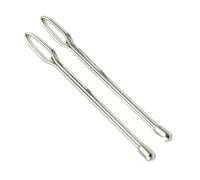 Générique Kordelzug-Einfädler-Werkzeug,Hoodie-Einfädler | 2 Stück Metall-Kordelzugseil-Einfädler - Durchziehnadeln, Strickzubehör, multifunktionale Nähwerkzeuge für Shorts, Jacken, Kapuzenpullover