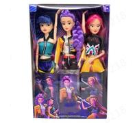 Générique Kpop Demon Hunters Figurine Bras Et Jambes Mobiles Figurine Dessin Animé Animé 30 Cm Figurines, Cadeaux pour Filles Adolescents Jouets à Collectionner Décorations pour Noël