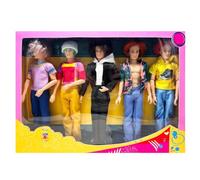 Générique Kpop Demon Hunters Figurine Bras Et Jambes Mobiles Figurine Dessin Animé Animé 30 Cm Figurines, Cadeaux pour Filles Adolescents Jouets à Collectionner Décorations pour Noël