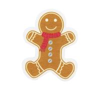 Générique Küchenschwämme,Kratzfester, weicher Schrubberschwamm Weihnachtsbaum-Lebkuchenmann-Design zum Geschirrspülen - Mehrzweckreiniger, Scheuerschwamm, Reinigungsmittel für Die Küche zu Hause