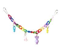 générique La Cage doscillation de Perroquet de Jouet coloré doiseau Joue Le Pont-Levis coloré Joue la Perruche Cockatiel Fort et vigoureuxSpécialité dextérité