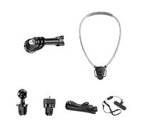 Générique La sangle de cou ergonomique pour caméras d ' action offre un port confortable et des images stables d ' enregistrement vidéo portable