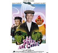 Générique La Soupe Aux Choux - 1981 - Louis De Funès - 116X158Cm Affiche Cinema Originale