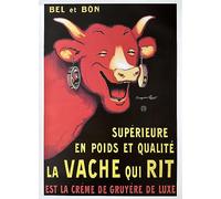 Générique La Vache Qui Rit - 50X70 Cm Affiche/Poster